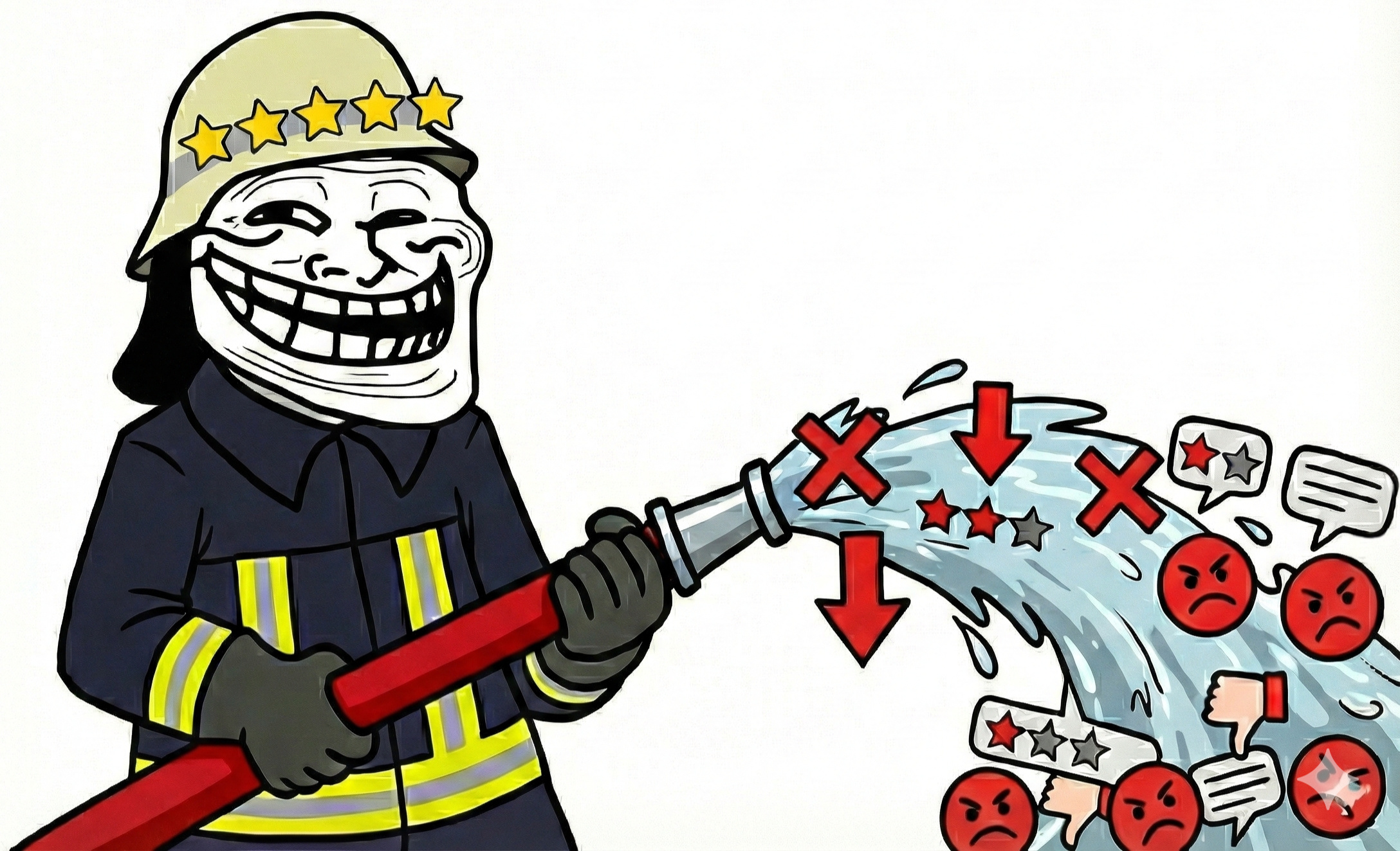 Der Löschmeister – miese Sterne wegzaubern. 100 % legal & ohne Vorkasse.