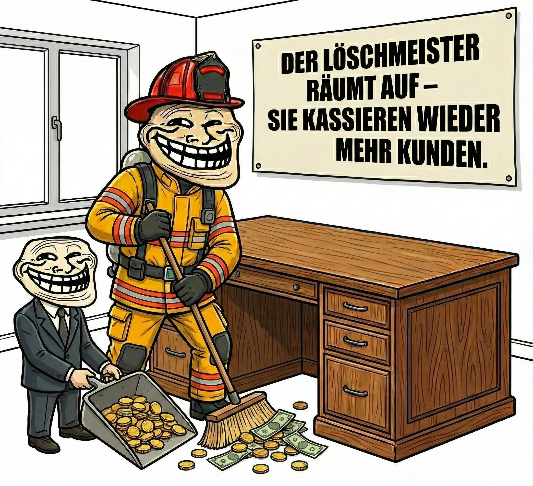 Der Löschmeister – weil jede unrechtmäßige Bewertung eine zu viel ist.